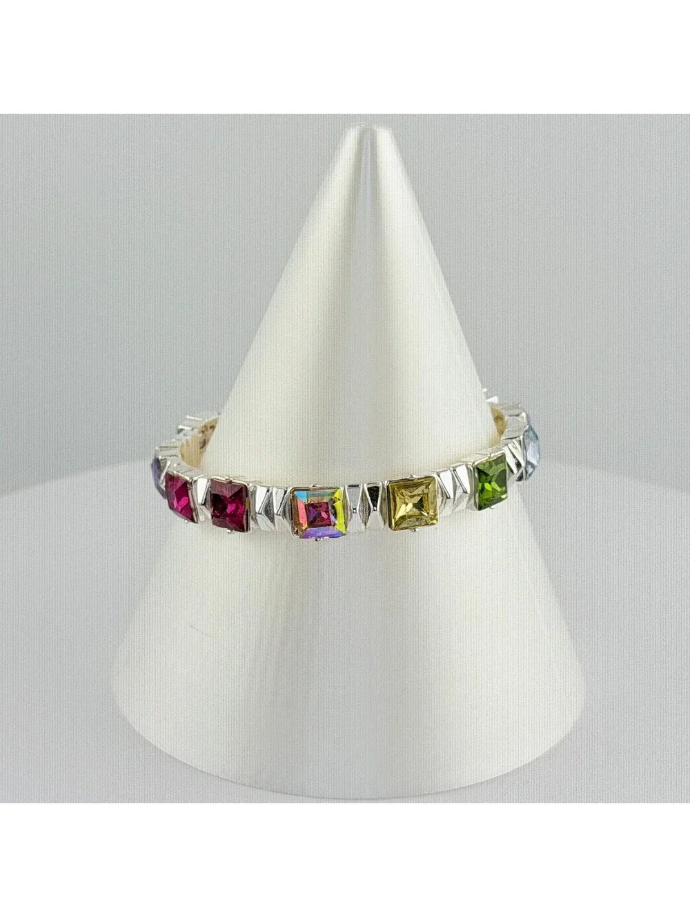 Bomb Party Single Stack Bracelet - on Silver Plating #112